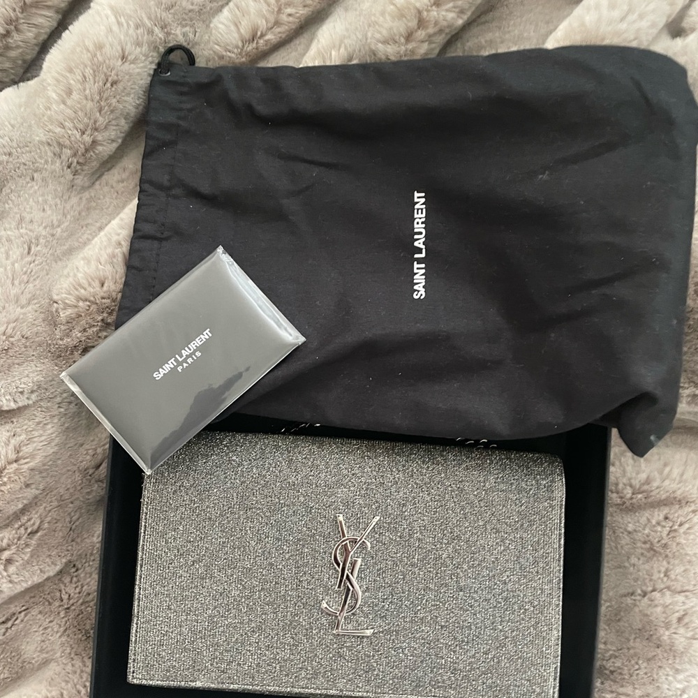 SOLD Saint Laurent monogram chain shoulder bag SOLD